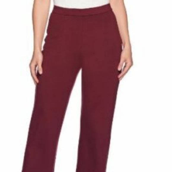 NWT C. WONDER PONTE KNIT PULL ON PANTS JAM 10 - Picture 1 of 13